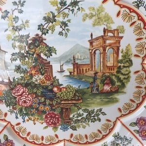 Vintage England Daher metal serving tray